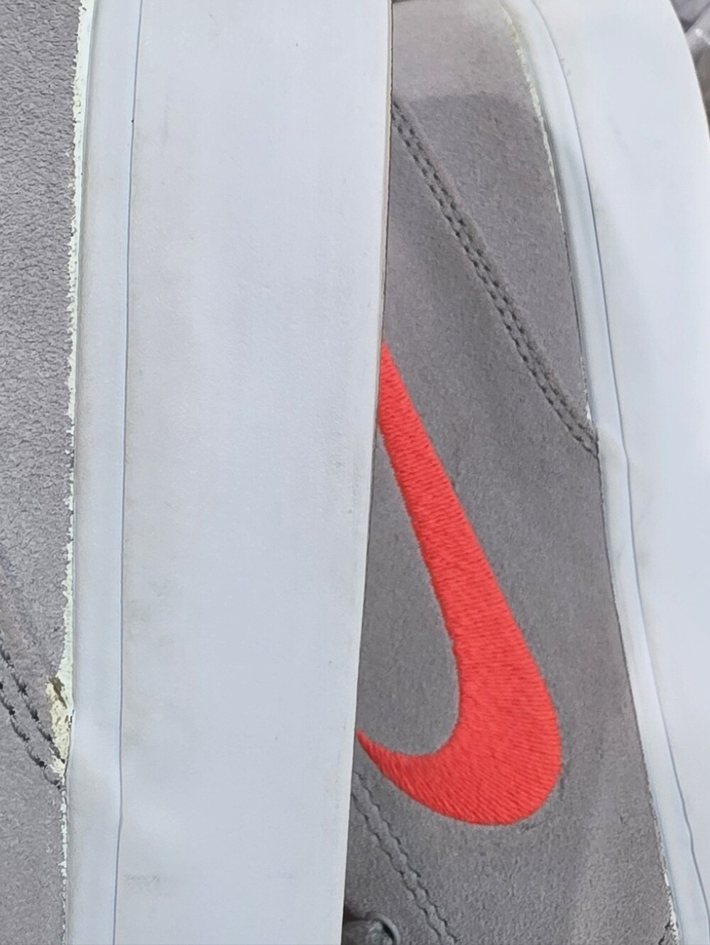 505 Nike SB Zoom Stefan Janoski RM Atmosphere Grey Crimson Low Top Men's 12 - Picture 7 of 7